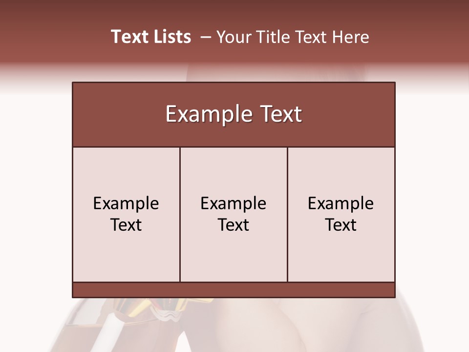 Eyes Beauty Isolated PowerPoint Template