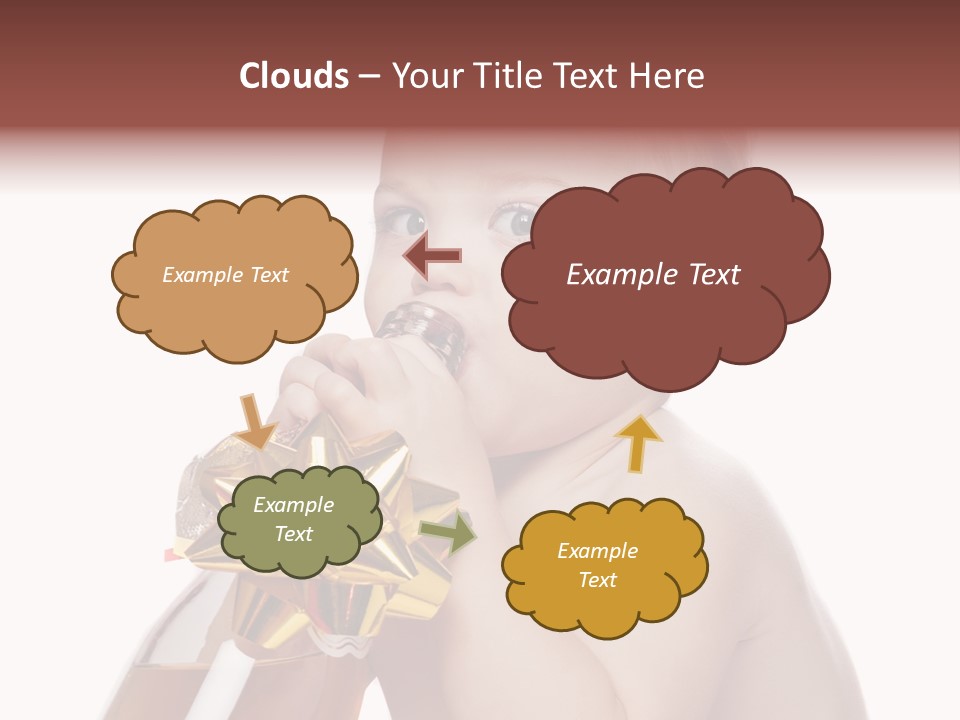 Eyes Beauty Isolated PowerPoint Template