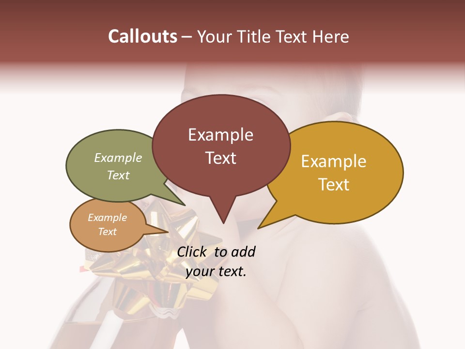 Eyes Beauty Isolated PowerPoint Template