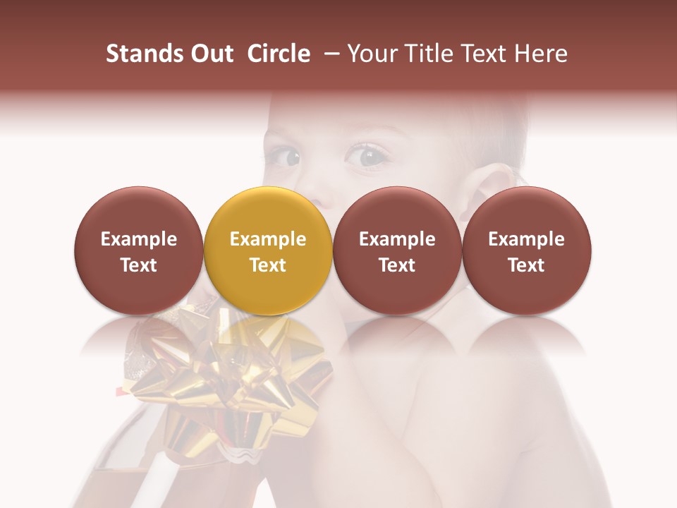 Eyes Beauty Isolated PowerPoint Template