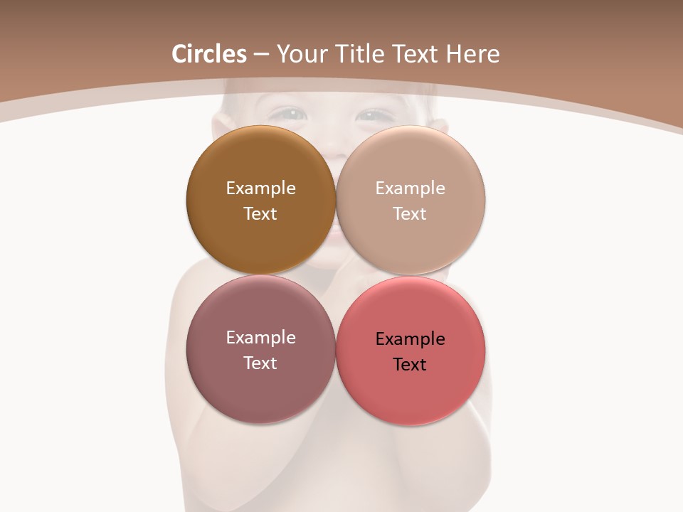 Expression Beautiful Emotion PowerPoint Template