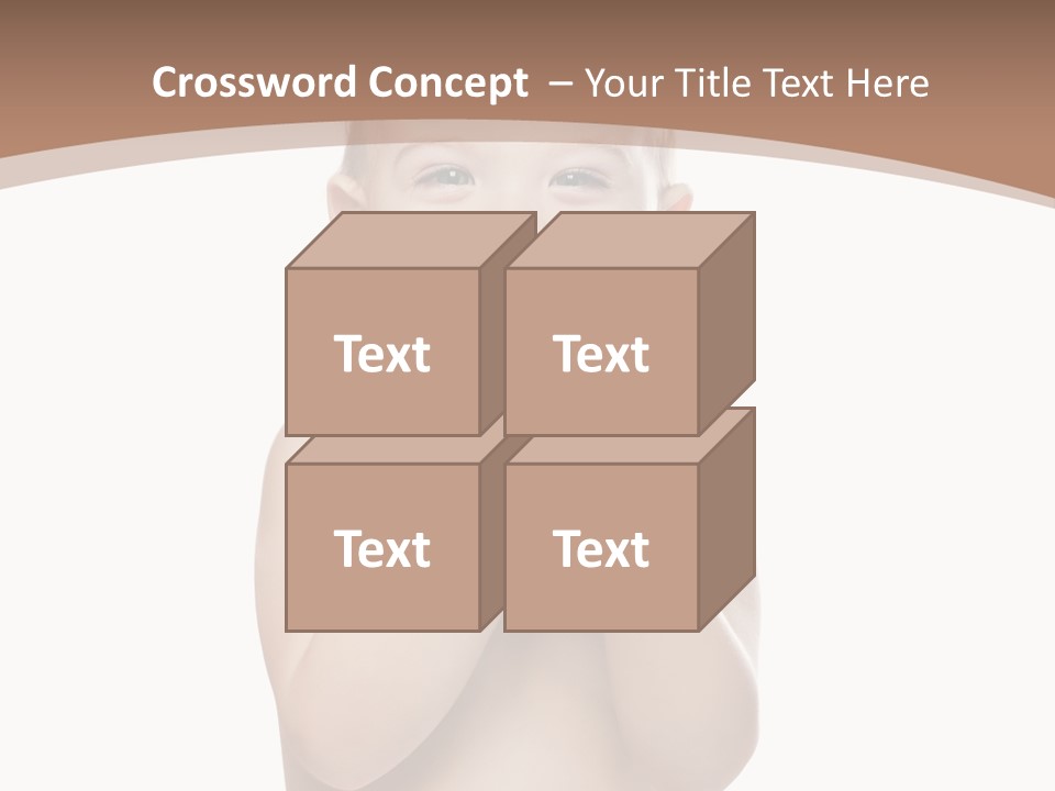 Expression Beautiful Emotion PowerPoint Template