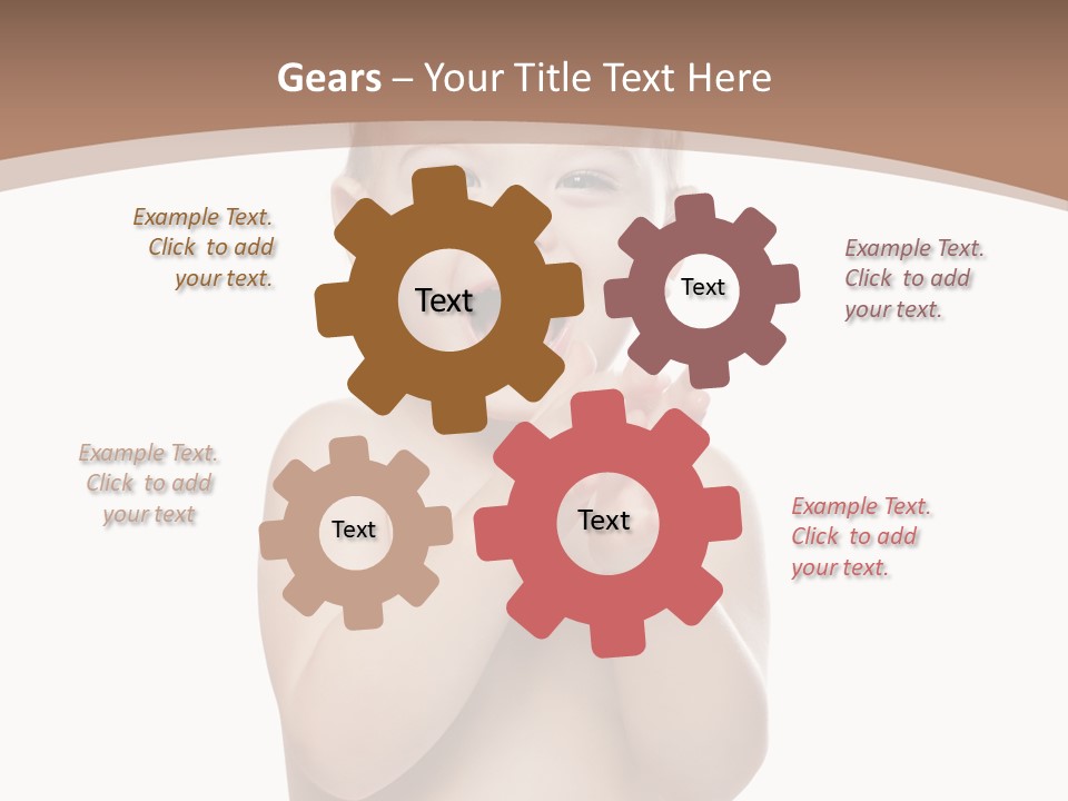 Expression Beautiful Emotion PowerPoint Template