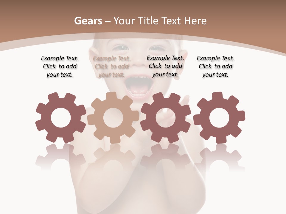 Expression Beautiful Emotion PowerPoint Template