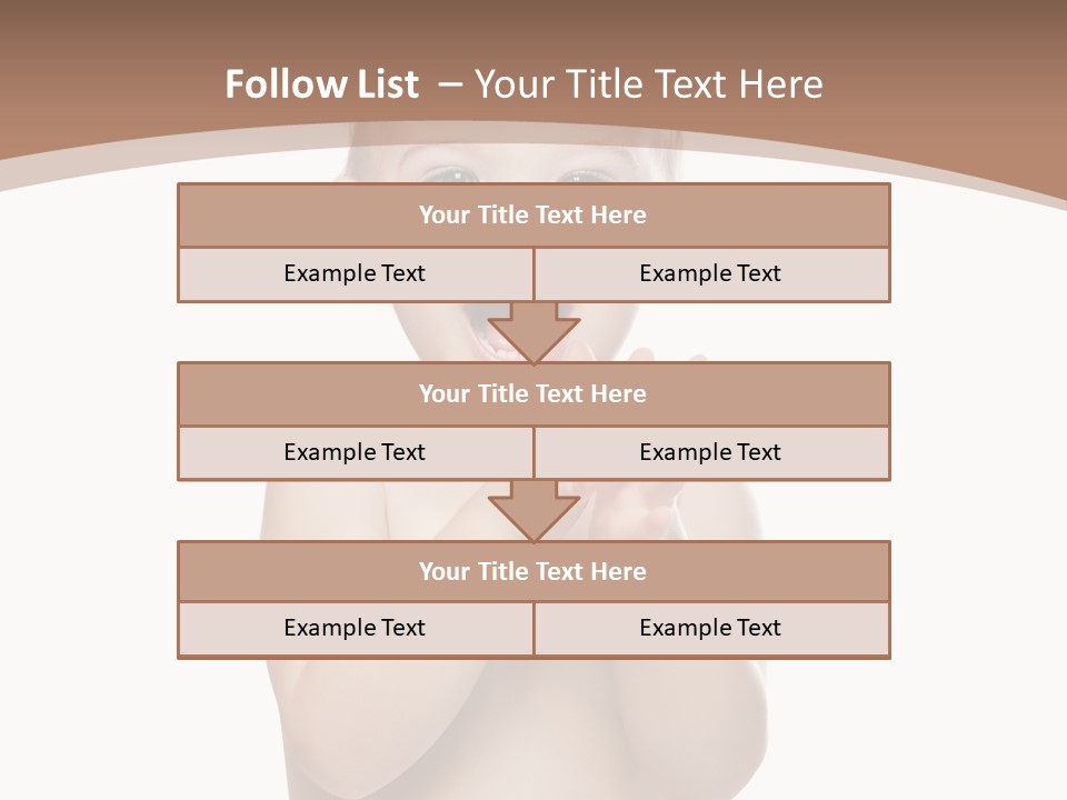 Expression Beautiful Emotion PowerPoint Template