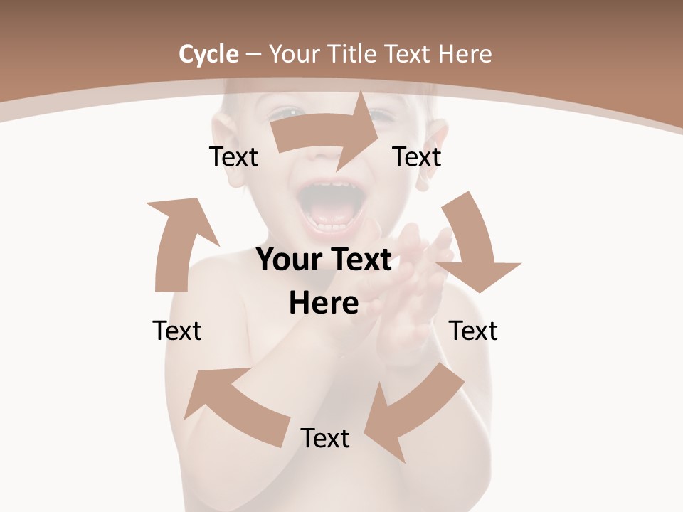 Expression Beautiful Emotion PowerPoint Template