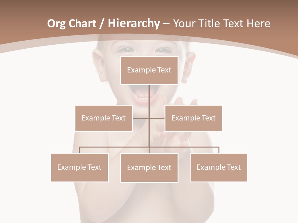Expression Beautiful Emotion PowerPoint Template