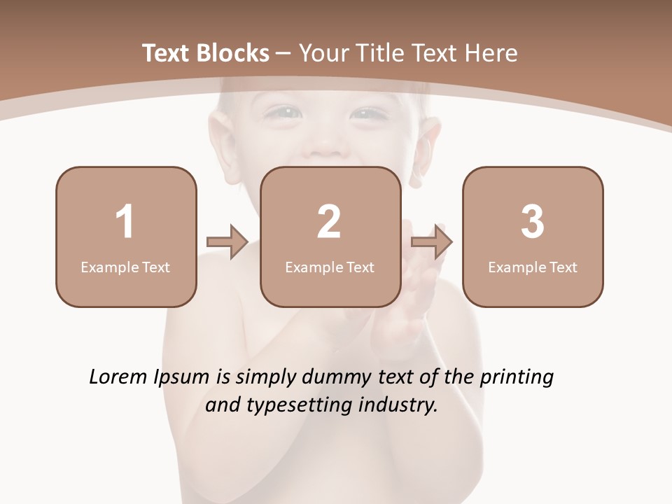 Expression Beautiful Emotion PowerPoint Template