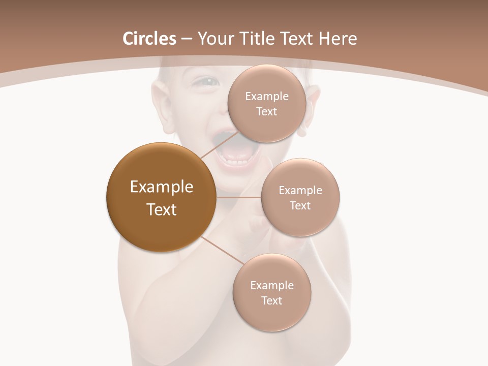 Expression Beautiful Emotion PowerPoint Template