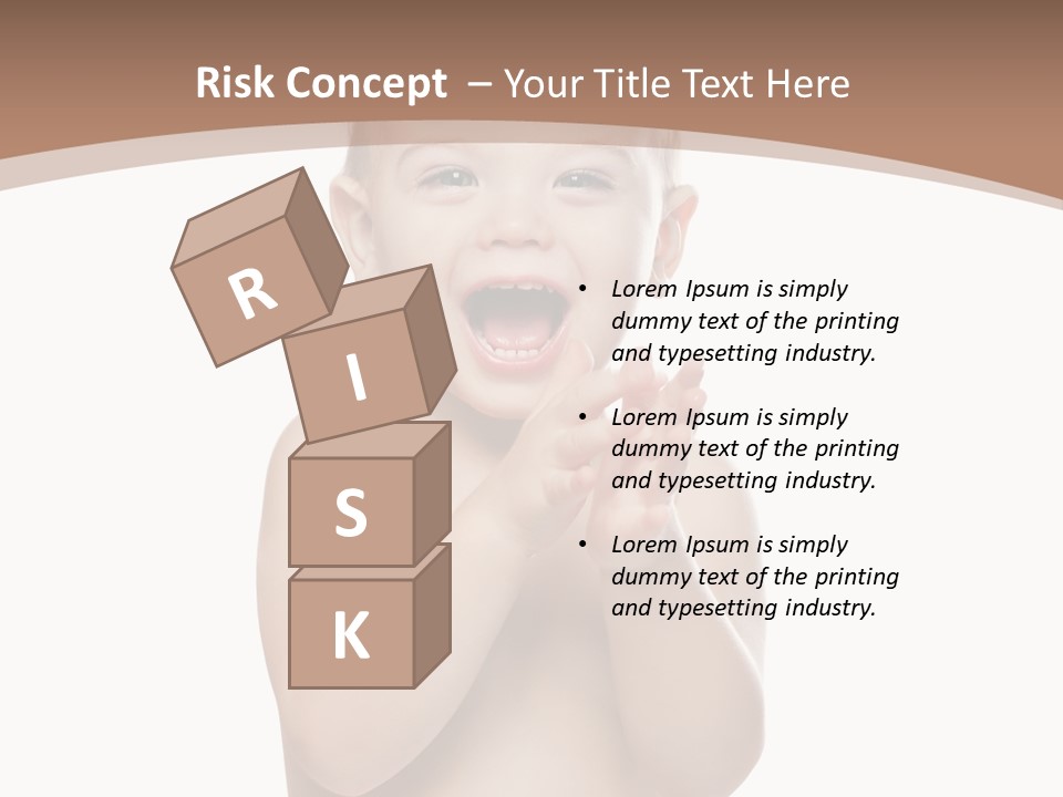 Expression Beautiful Emotion PowerPoint Template