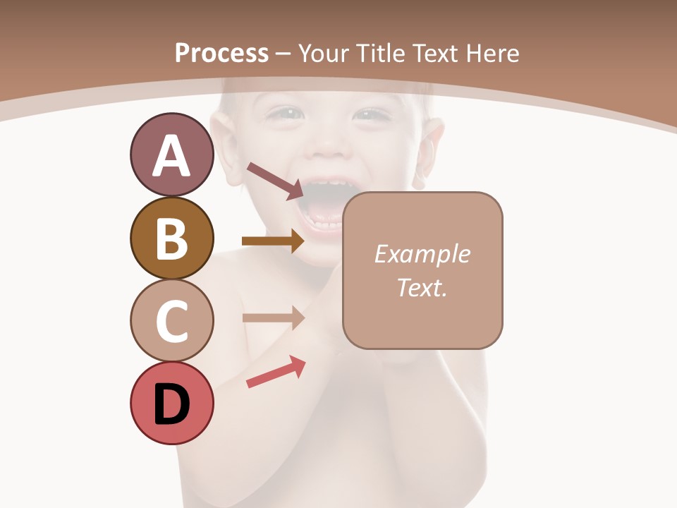 Expression Beautiful Emotion PowerPoint Template