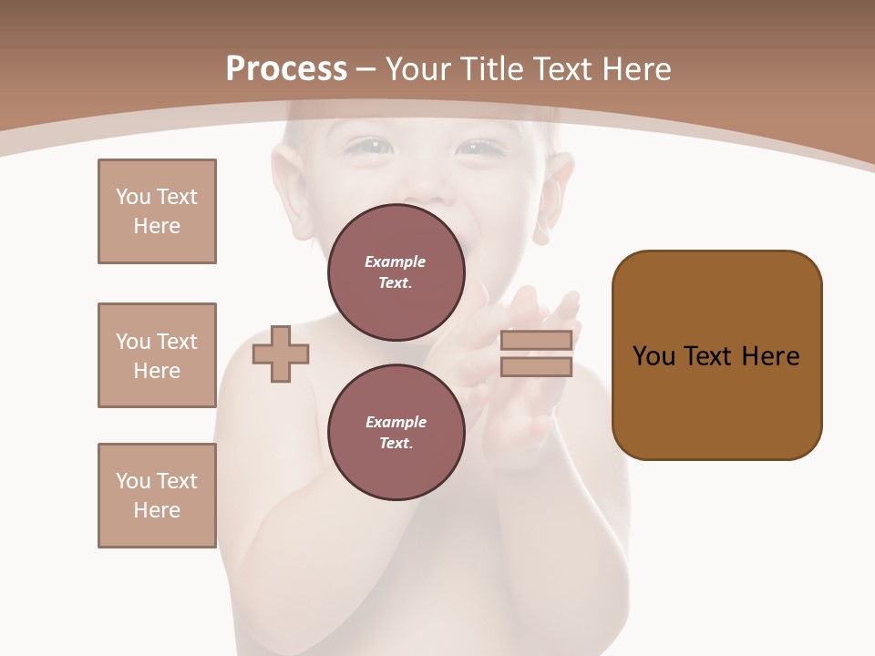 Expression Beautiful Emotion PowerPoint Template