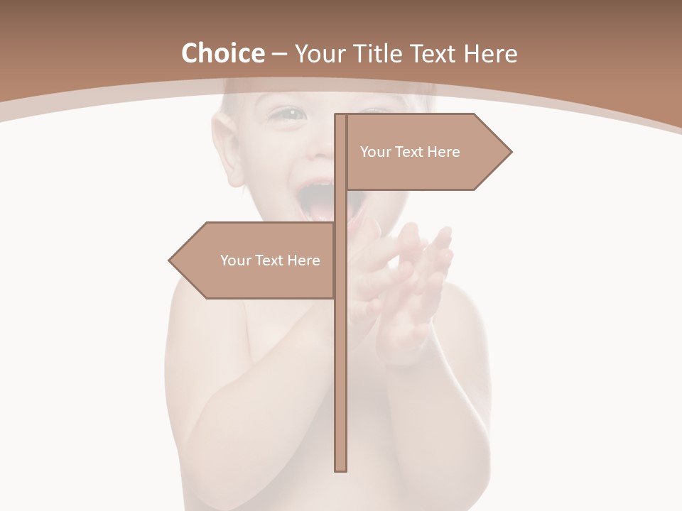 Expression Beautiful Emotion PowerPoint Template