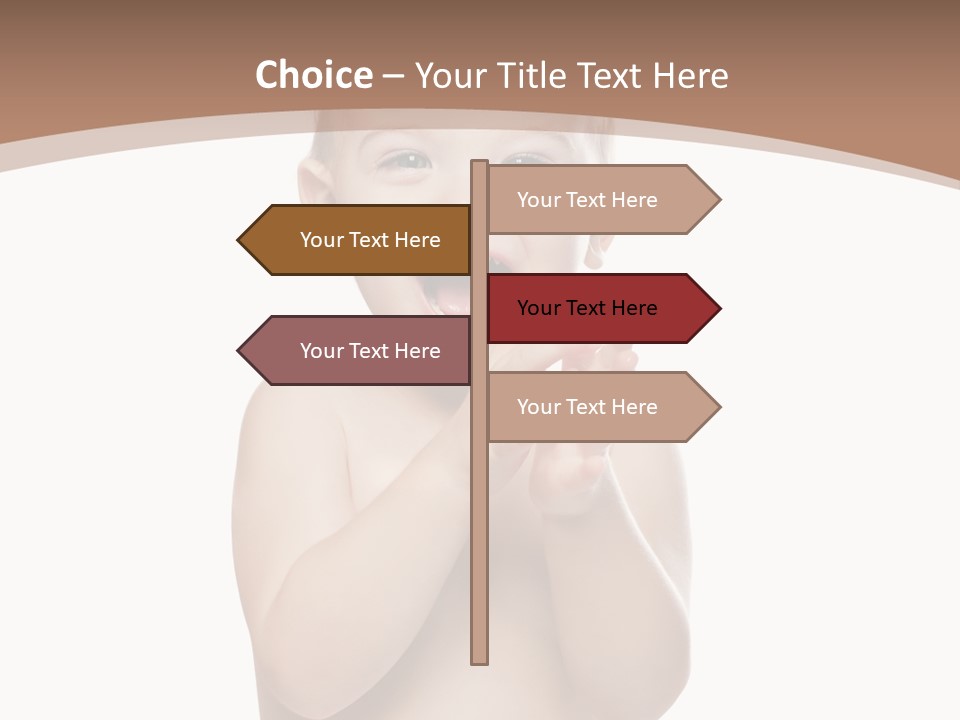 Expression Beautiful Emotion PowerPoint Template