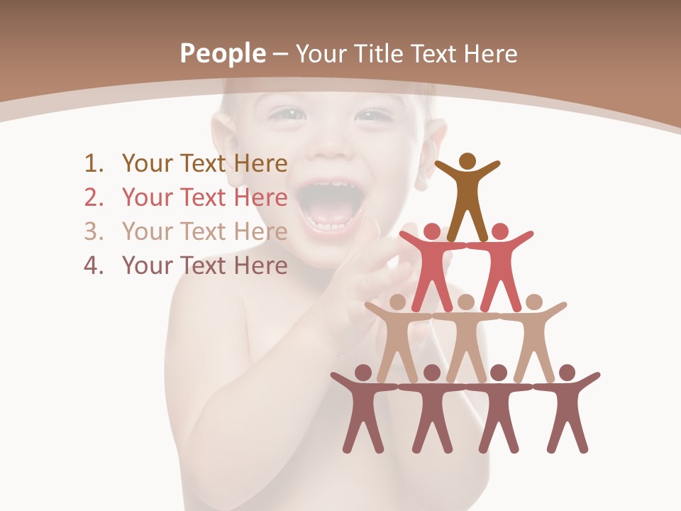 Expression Beautiful Emotion PowerPoint Template