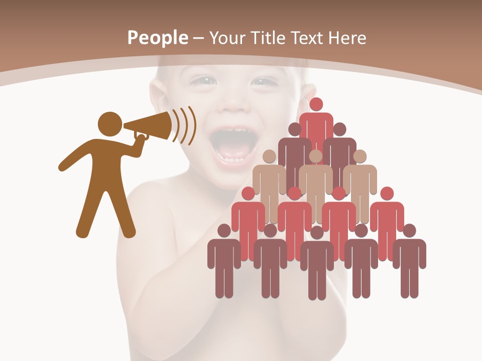 Expression Beautiful Emotion PowerPoint Template