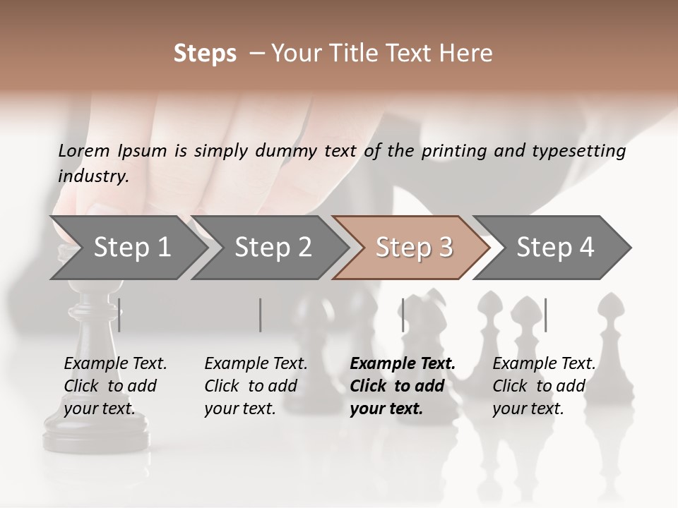 Team Progress Executive PowerPoint Template