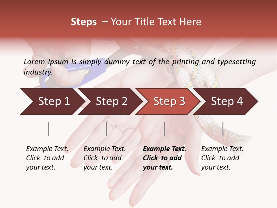 A Group Of Hands Holding A Blue Pair Of Scissors PowerPoint Template