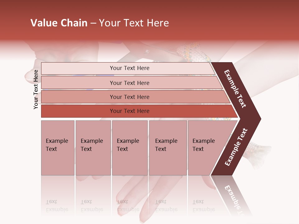 A Group Of Hands Holding A Blue Pair Of Scissors PowerPoint Template