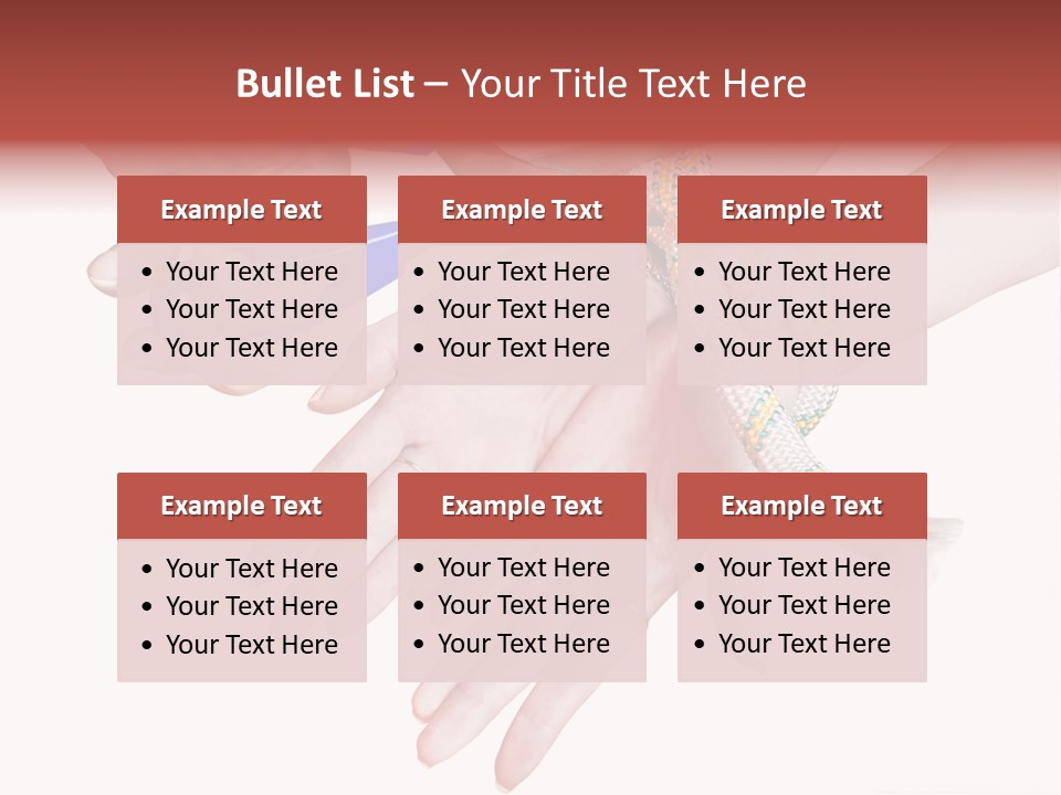 A Group Of Hands Holding A Blue Pair Of Scissors PowerPoint Template