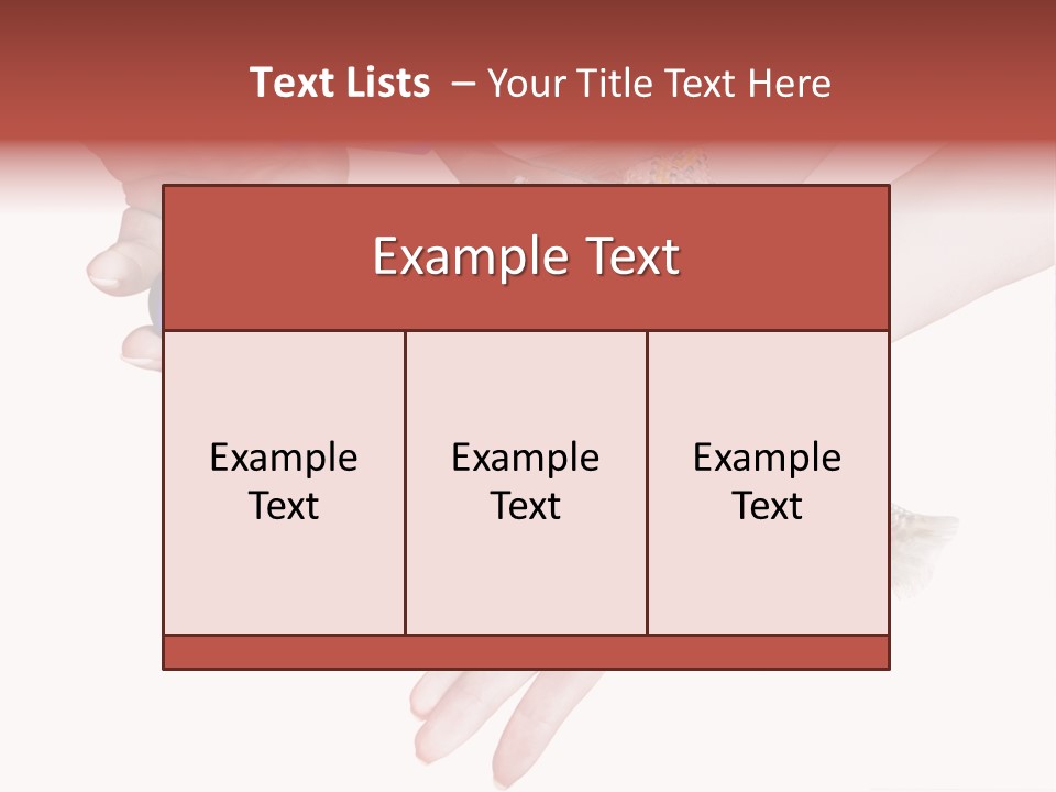 A Group Of Hands Holding A Blue Pair Of Scissors PowerPoint Template