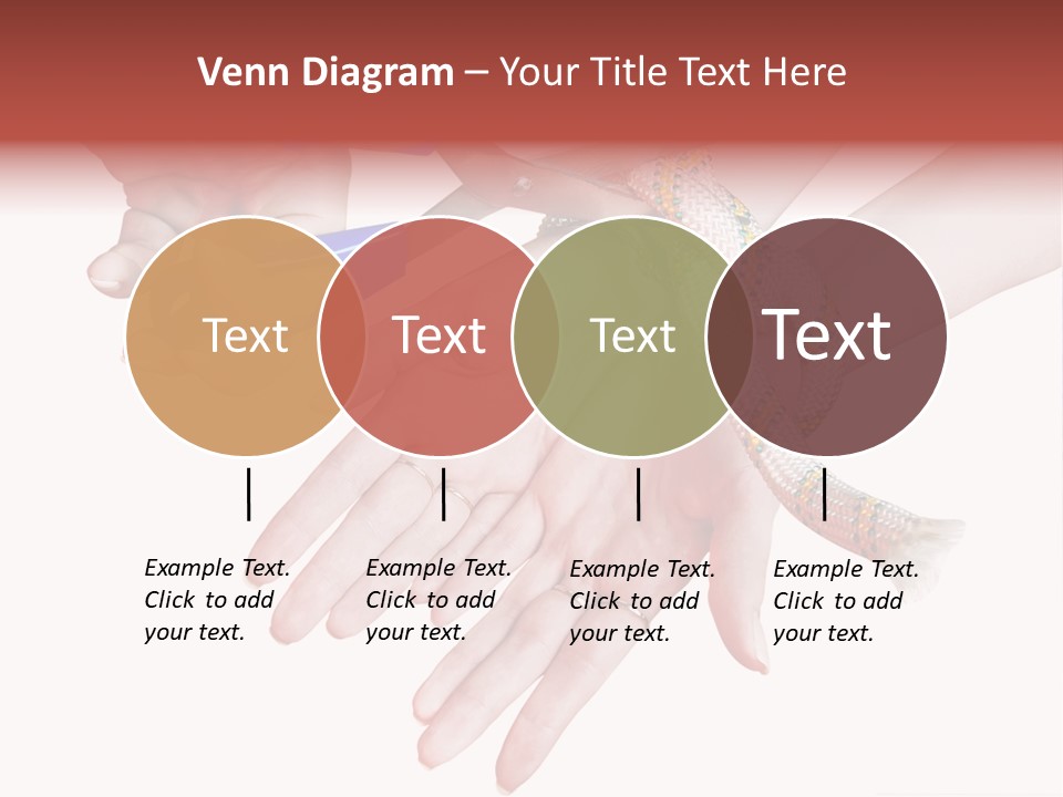 A Group Of Hands Holding A Blue Pair Of Scissors PowerPoint Template