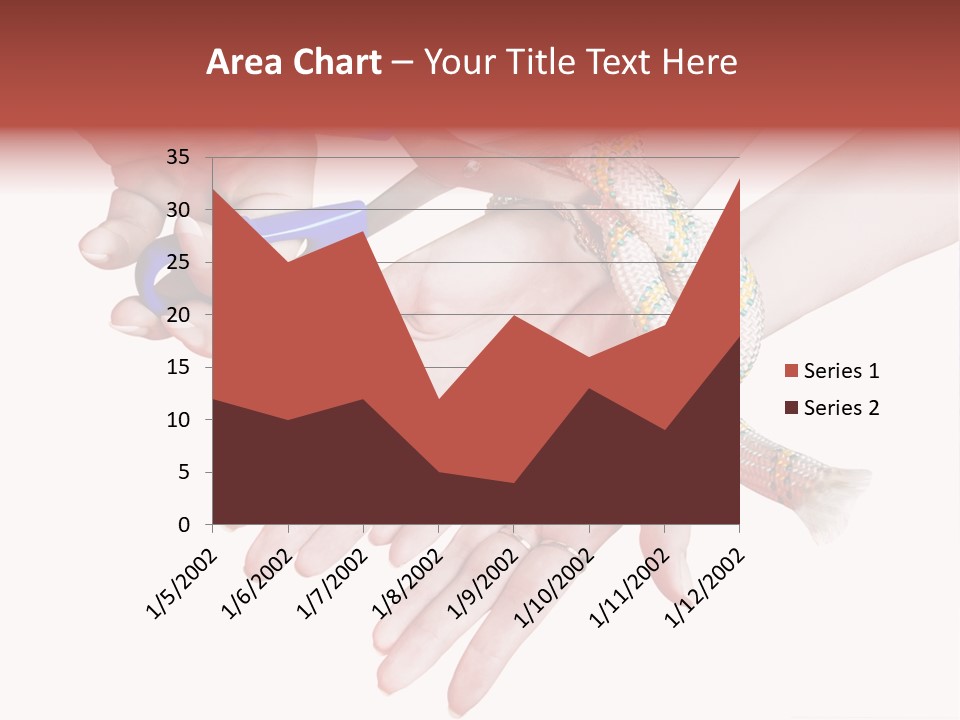 A Group Of Hands Holding A Blue Pair Of Scissors PowerPoint Template