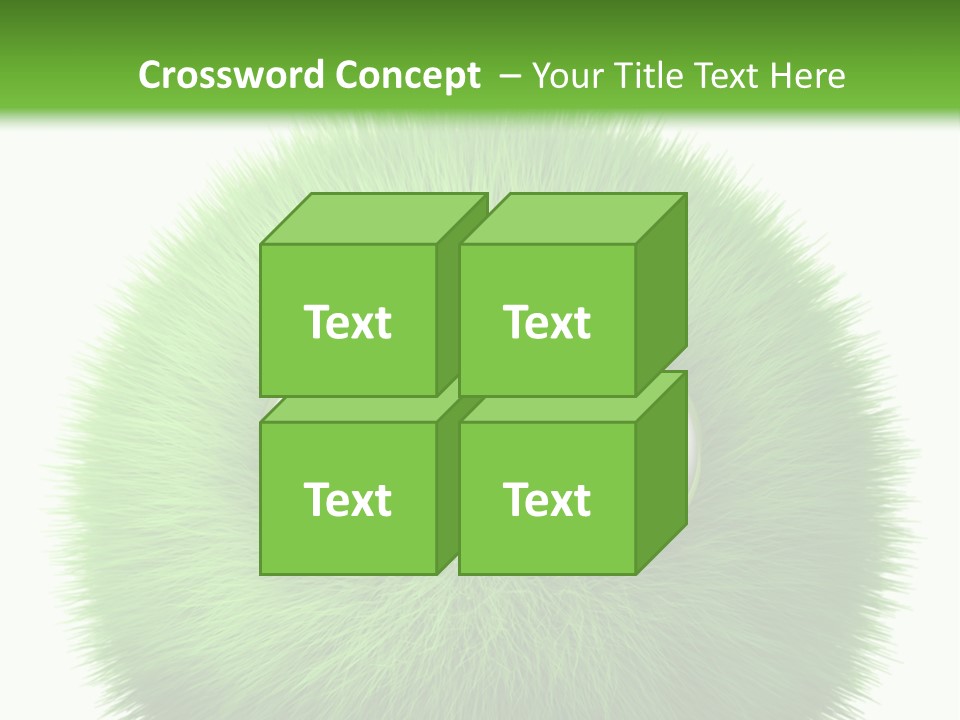 Hairy Little Caricature PowerPoint Template