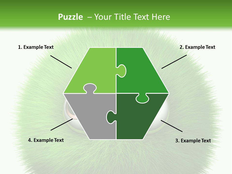 Hairy Little Caricature PowerPoint Template