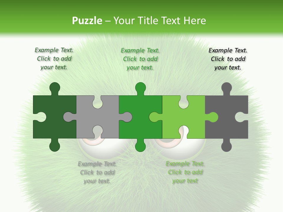 Hairy Little Caricature PowerPoint Template