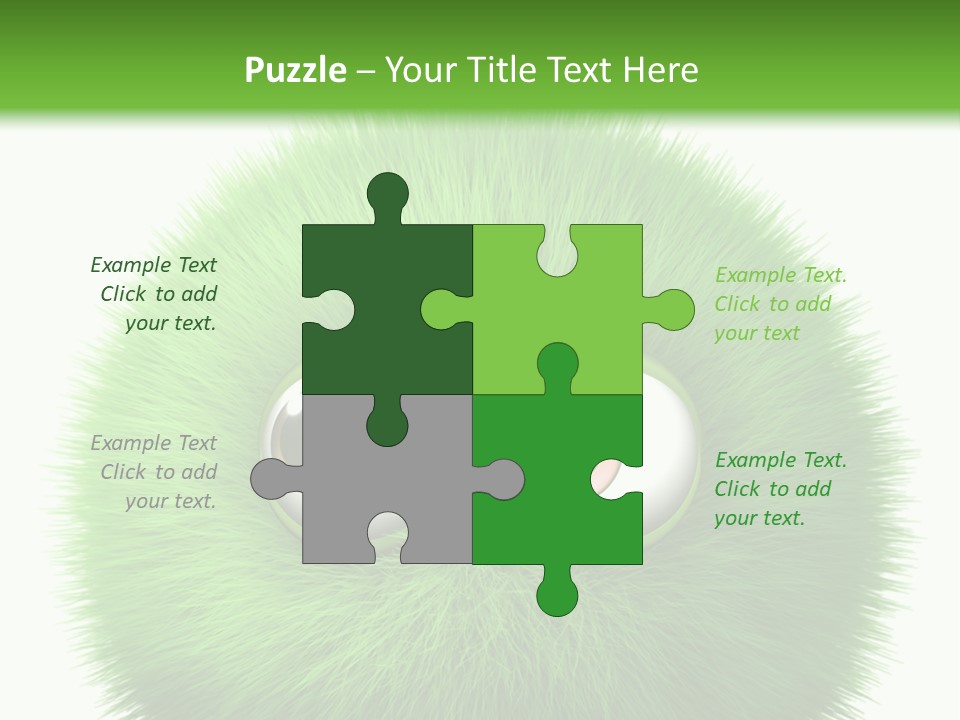 Hairy Little Caricature PowerPoint Template