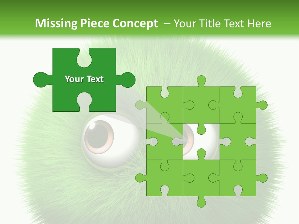 Hairy Little Caricature PowerPoint Template