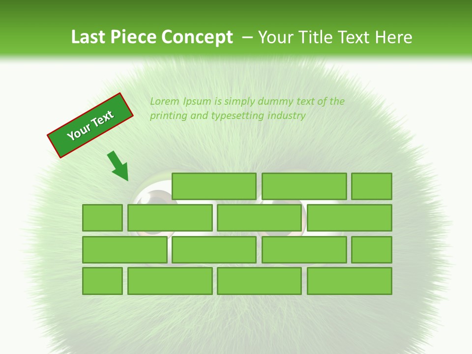 Hairy Little Caricature PowerPoint Template