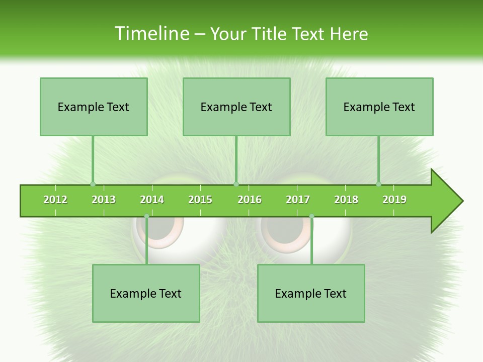 Hairy Little Caricature PowerPoint Template