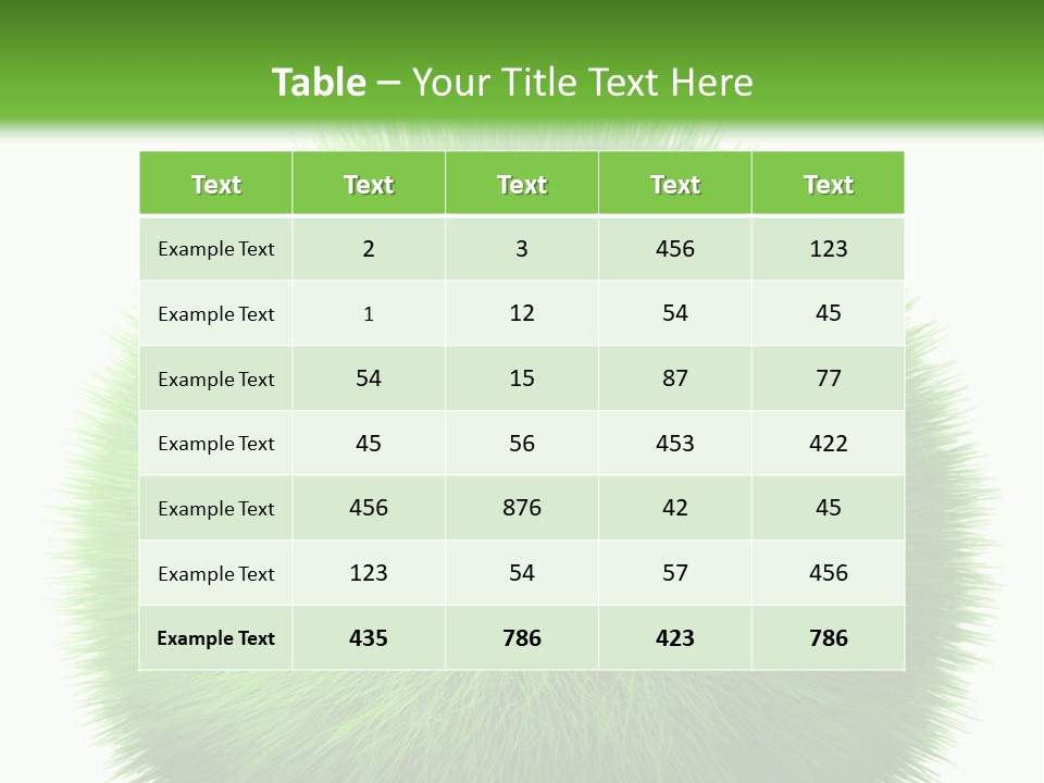 Hairy Little Caricature PowerPoint Template