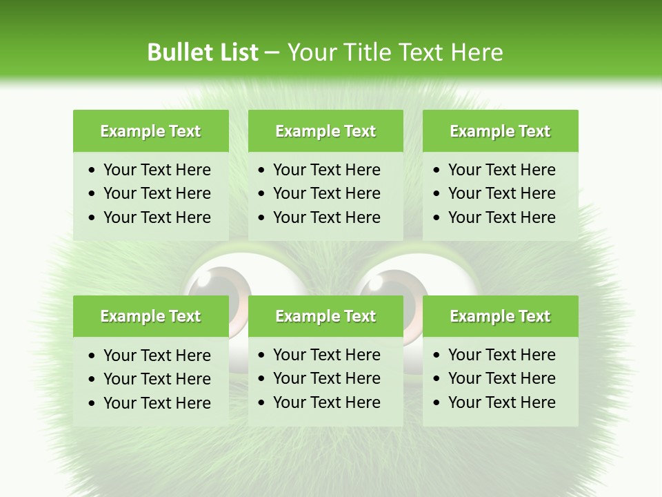 Hairy Little Caricature PowerPoint Template