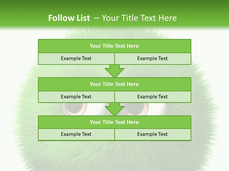 Hairy Little Caricature PowerPoint Template