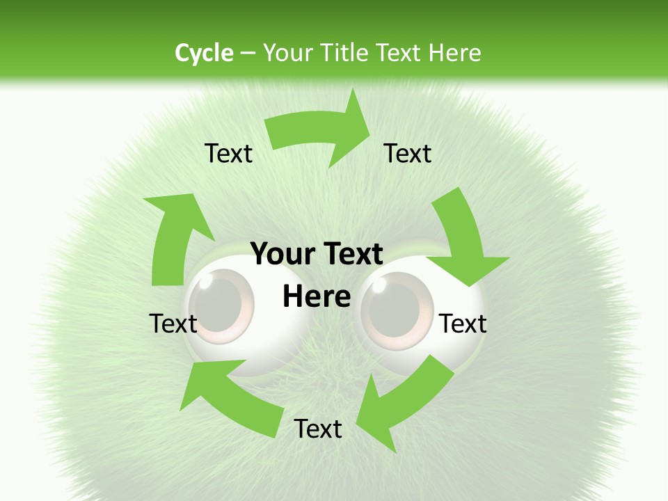 Hairy Little Caricature PowerPoint Template