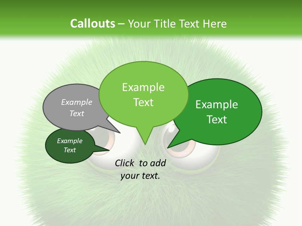 Hairy Little Caricature PowerPoint Template