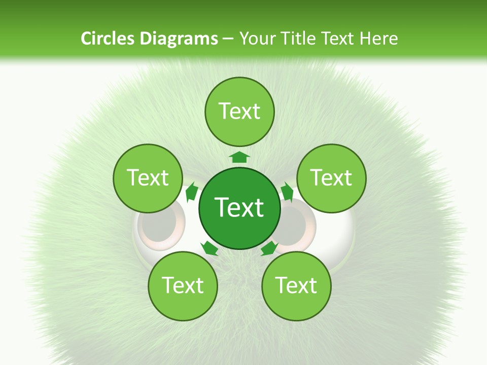 Hairy Little Caricature PowerPoint Template