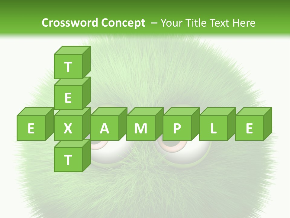 Hairy Little Caricature PowerPoint Template