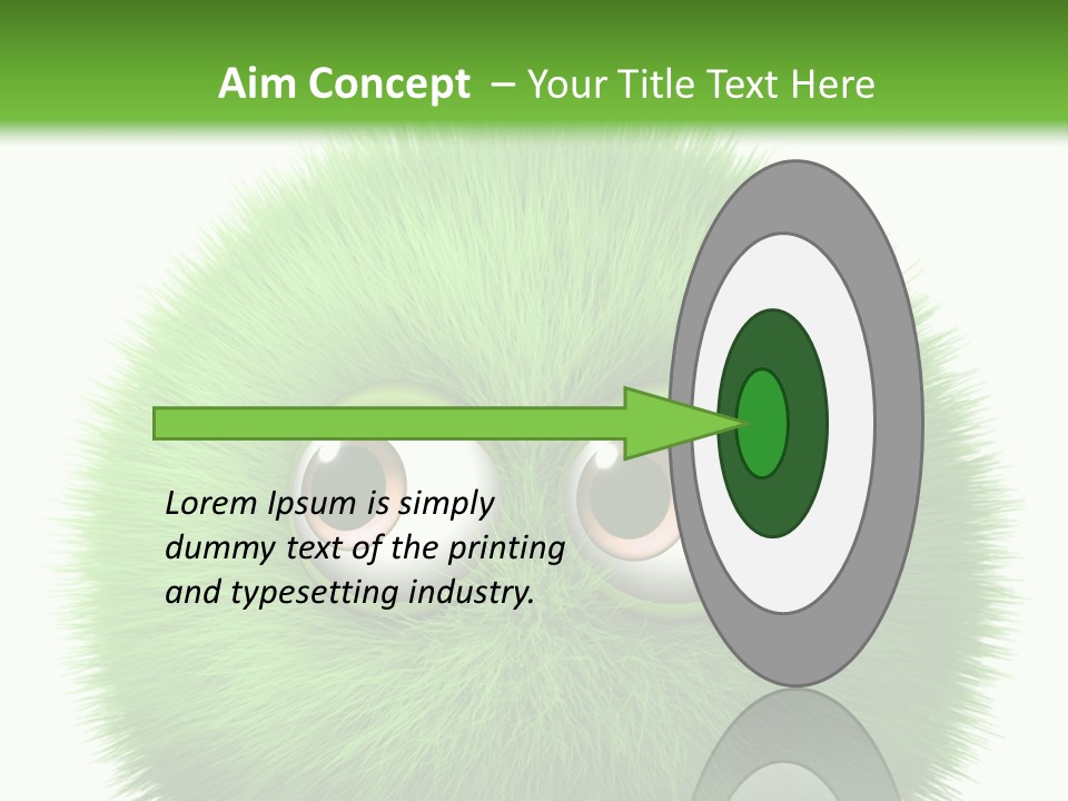 Hairy Little Caricature PowerPoint Template