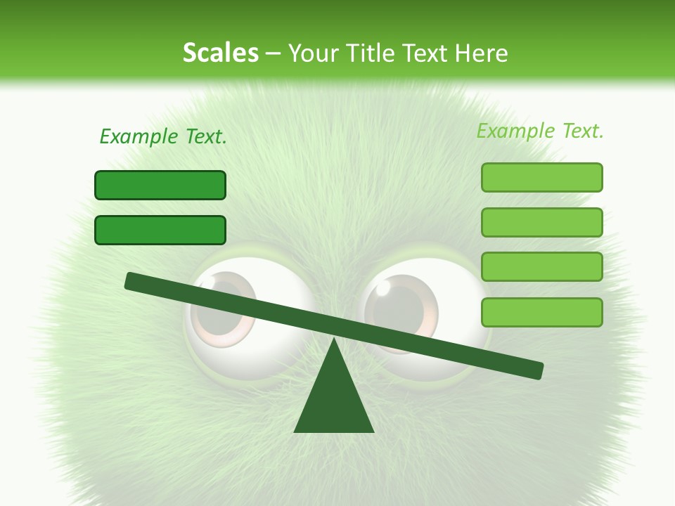 Hairy Little Caricature PowerPoint Template