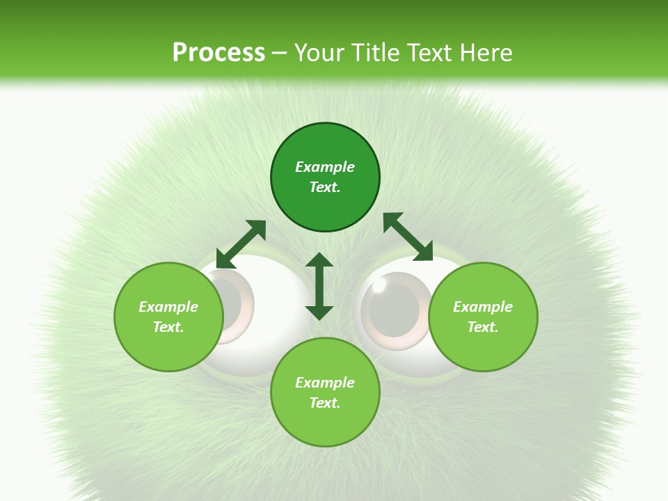Hairy Little Caricature PowerPoint Template