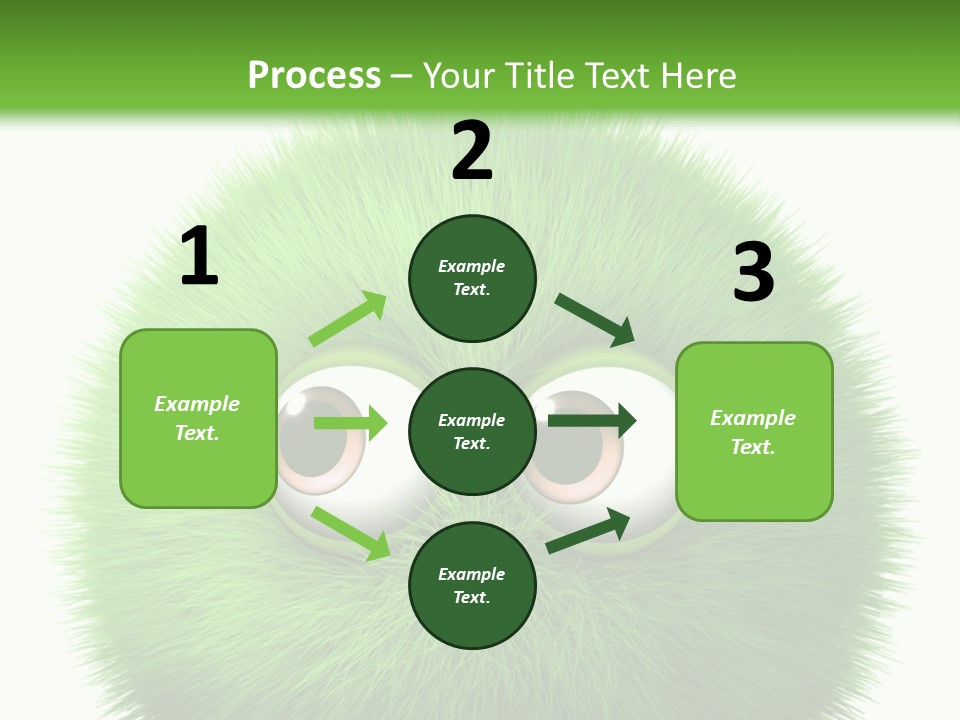 Hairy Little Caricature PowerPoint Template