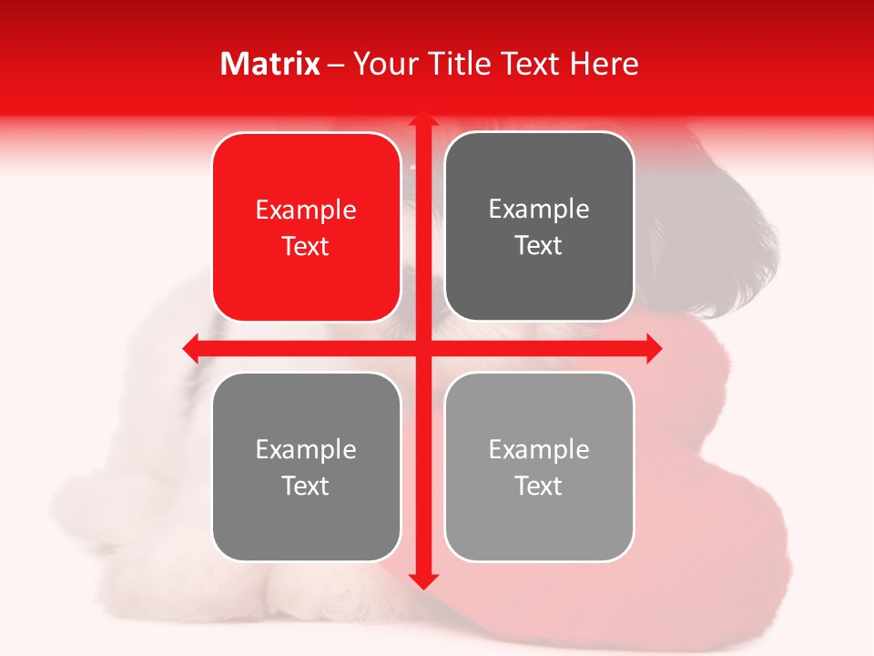 Pet White Dog PowerPoint Template