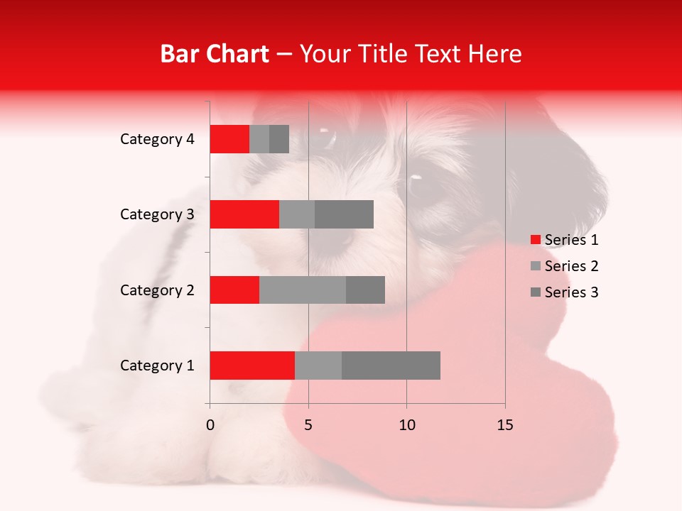Pet White Dog PowerPoint Template