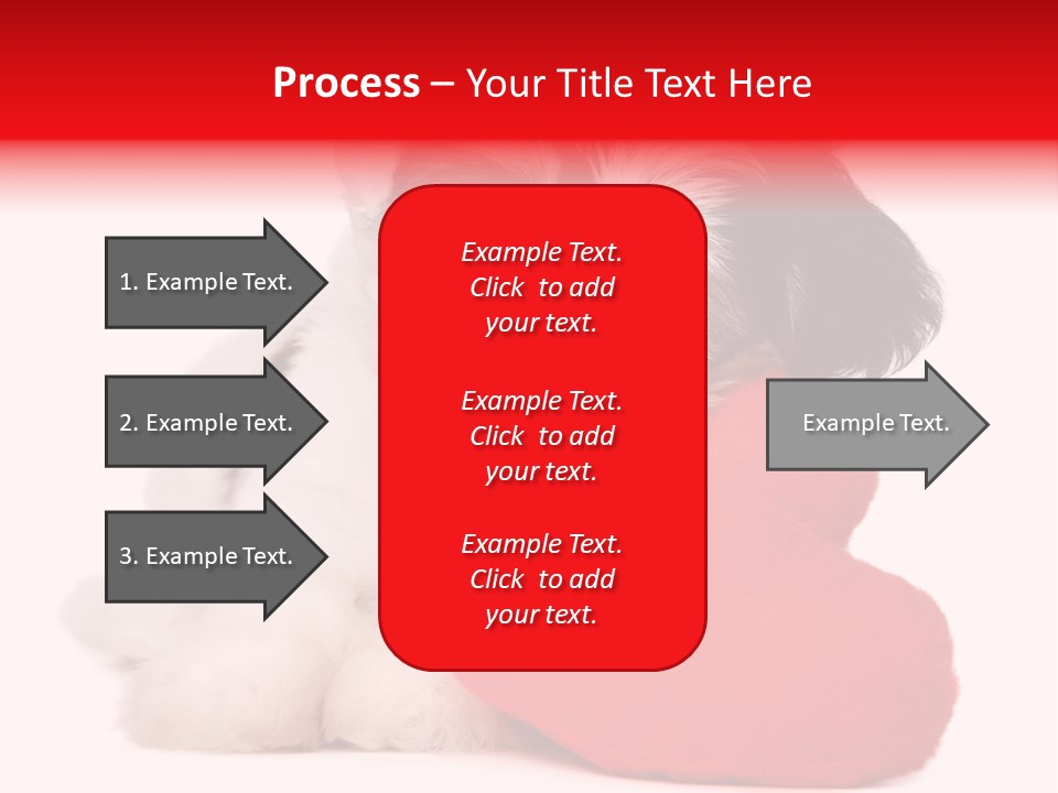 Pet White Dog PowerPoint Template