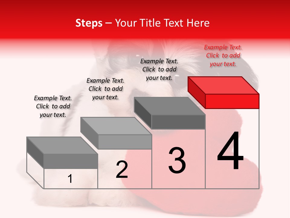 Pet White Dog PowerPoint Template