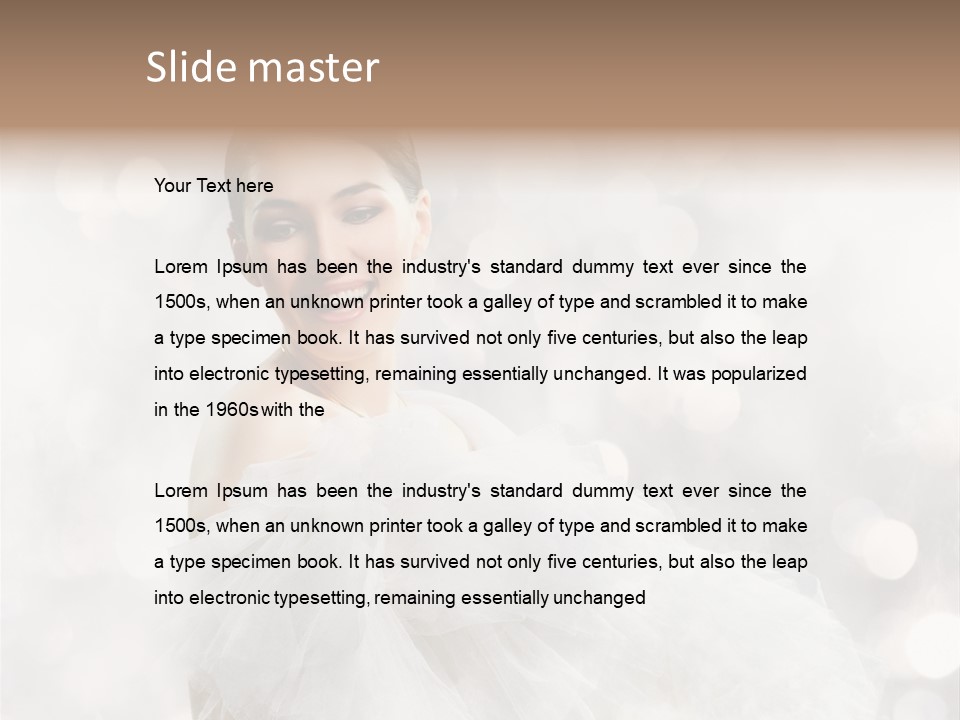 Facial  Vitality PowerPoint Template